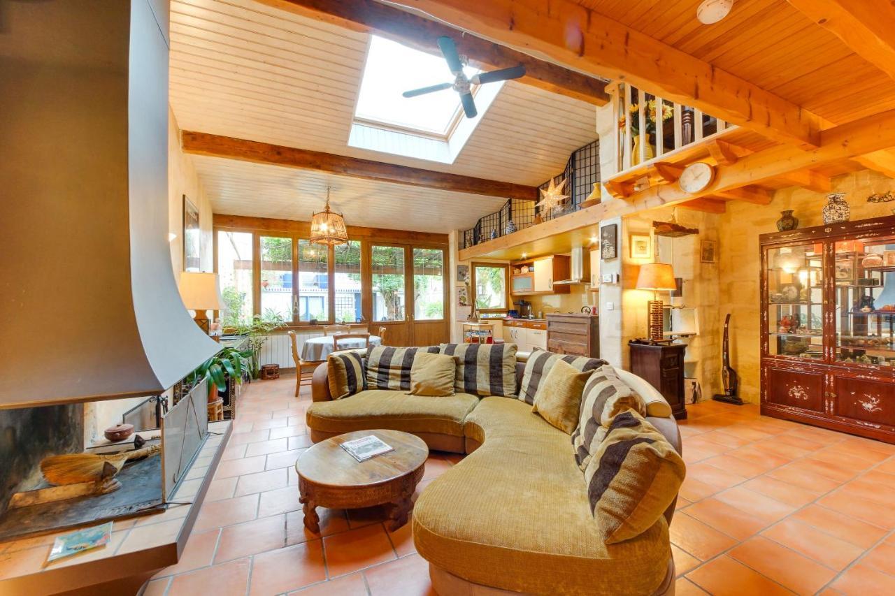 Superbe Maison En Pierre Bordelaise 波尔多 外观 照片