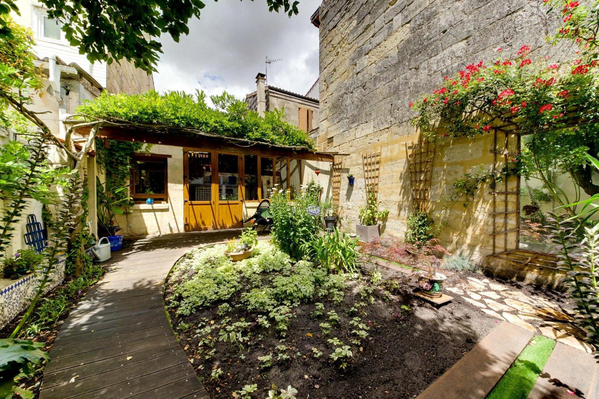 Superbe Maison En Pierre Bordelaise 波尔多 外观 照片