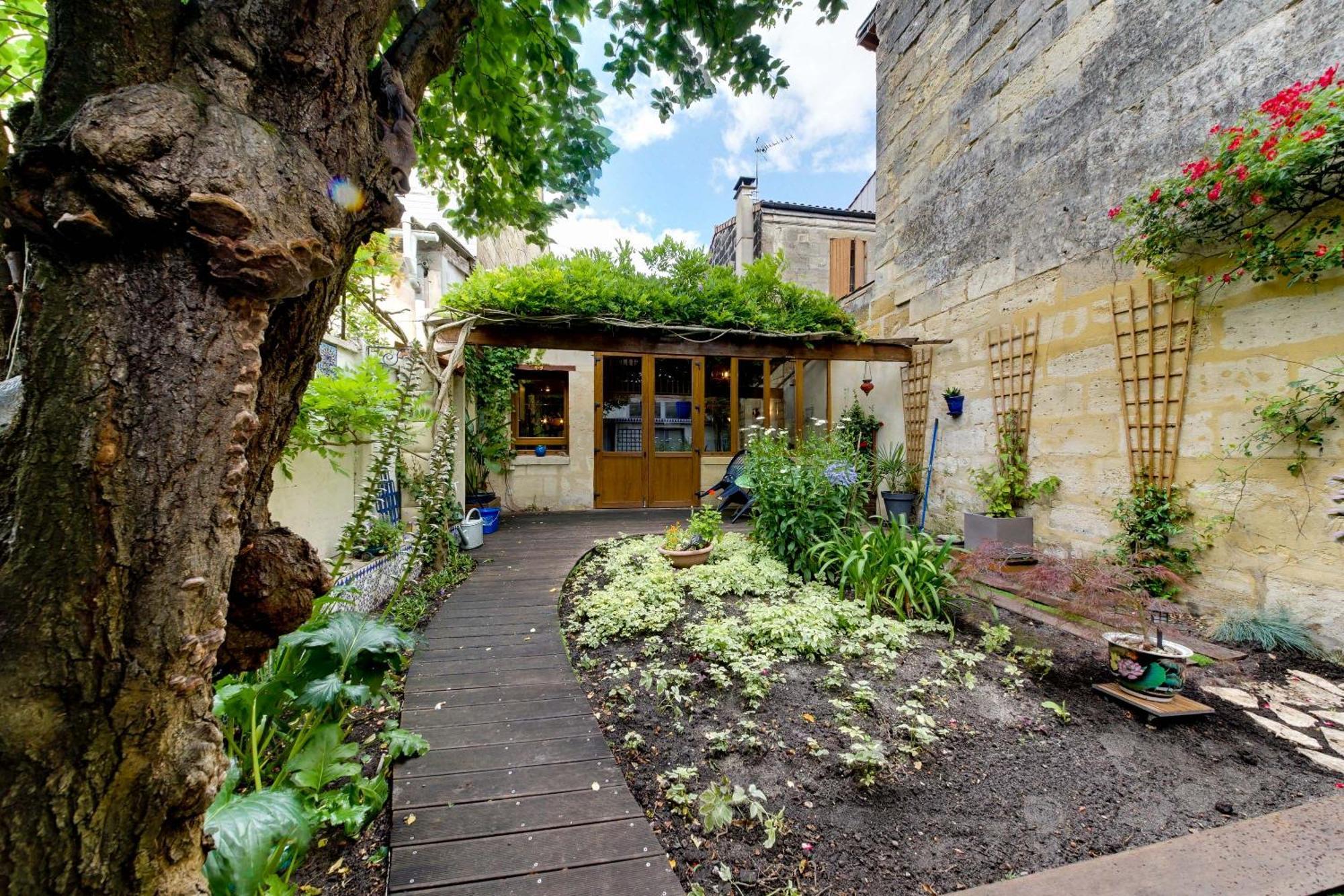 Superbe Maison En Pierre Bordelaise 波尔多 外观 照片